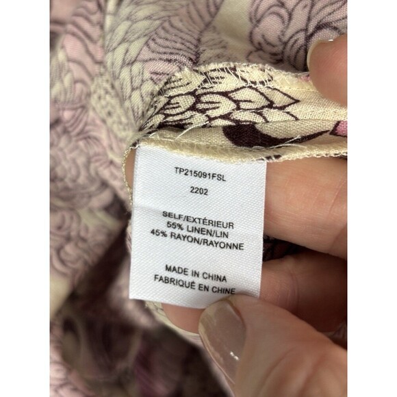 Derek Lam 10 Crosby Celeste Maxi Dress Pink Multi Cream Floral Print 6 Cut Out - Picture 6 of 16